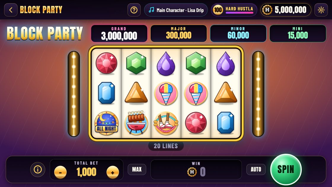 Block Party in Hard Hustla Casino