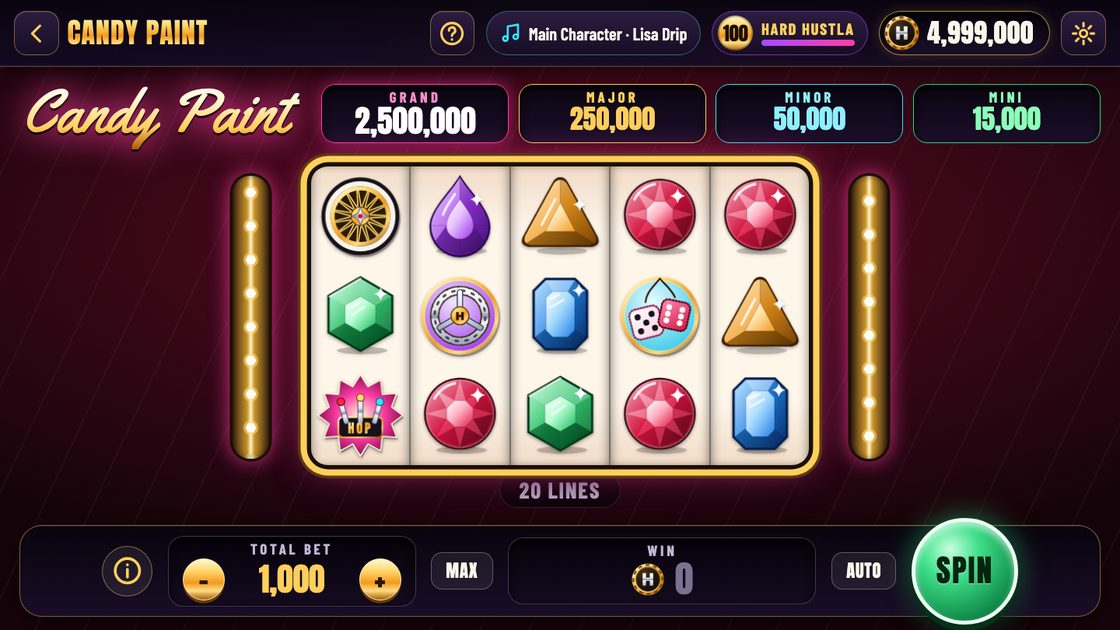 Candy Paint in Hard Hustla Casino