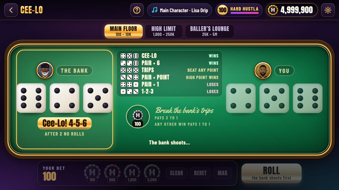 Cee-Lo in Hard Hustla Casino